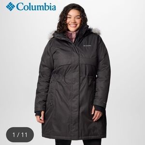 Columbia Women's Black Parka Coat